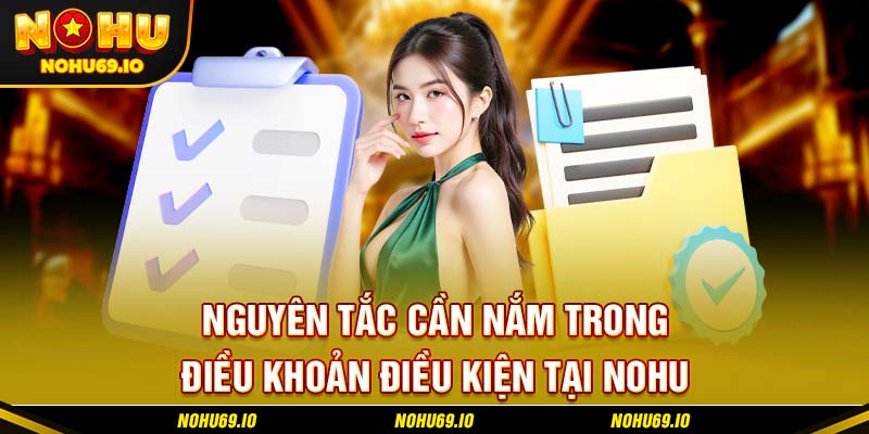Nguyên tắc cần nắm trong điều khoản điều kiện tại NOHU Nguyên tắc cần nắm trong điều khoản điều kiện tại NOHU